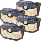 HMCITY 120 LED Outdoor Solar Lights- by LightingUpYourLife