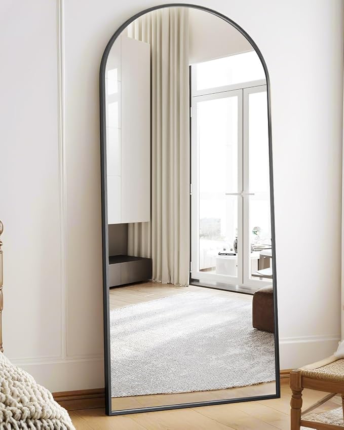 DMWOODFL 71"x26" Arched Full-Length Mirror - Image 9