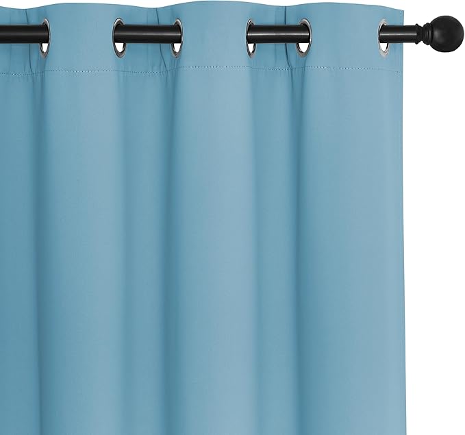 NICETOWN Blackout Sliding Glass Door Curtains, Room Darkening Thermal Insulated - Image 7