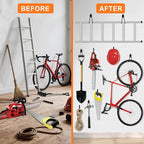 Heavy Duty Wall Garage Hooks, Steel Anti-Slip Utility Hooks Storage - Image 7
