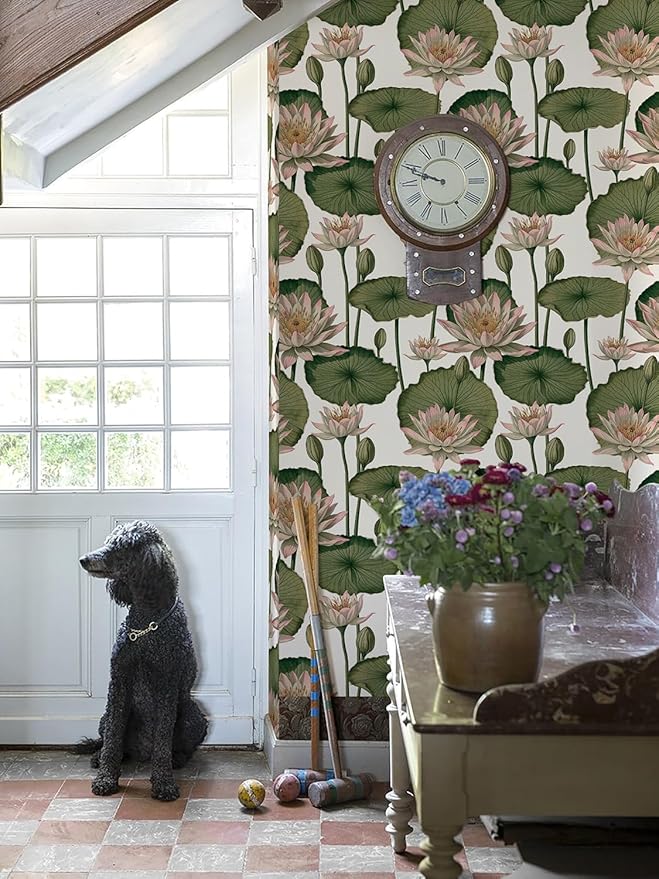 Orainege Floral Wallpaper Peel and Stick Floral Contact Paper Boho - Image 4