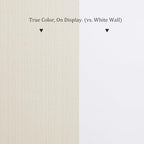 Grasscloth Peel and Stick Wallpaper 20.8"x394" Multi-Cream Thick Fabric - Image 4