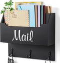 DRASTAR Mail Organizer Wall Mounted, Wooden Mail Sorter & Key Holder by EnhanceYourDailyLife