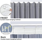 Room Divider Blackout Curtain Track Curtains Wall Dividers Panels Screen - Image 5