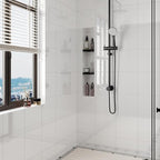 10pcs Peel and Stick Tile Shower Waterproof Marble Tiles Wall Panels, - Image 8