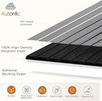 12 Pack PVC Wood Wall Panels, 11.8 x 15.7 x 0.35 Inch Sound Panels, 100% - Image 3