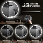 LED Bathroom Mirror 28 Inch Round Bathroom Mirror - Image 7