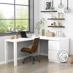Forbena Rustic Wood Floating Shelves - Image 2