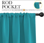 NICETOWN 2 Panels Blackout Curtains, Rod Pocket Window Curtains Room Darkning - Image 2