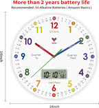 Foxtop Digital and Analog Learning Clock - Image 2