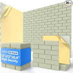 20 Pack Acoustic Panels with Self Adhesive, Soundproof Wall Panels, Brick Sound by NEPIS