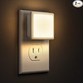 L LOHAS LED Night Lights Plug into Wall 2-Pack, 0.3W Plug in Night Light by LLOHASLED