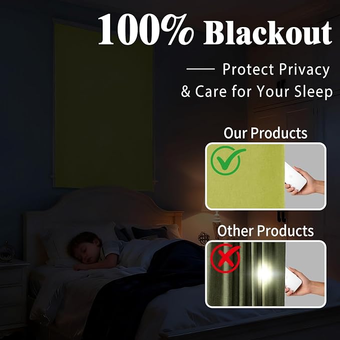 No-Tools 100% Blackout Shade - Image 2