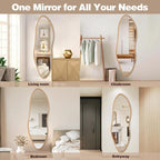 Irregular Full Length Mirror, Large Asymmetrical Wall Mirrors - Image 8