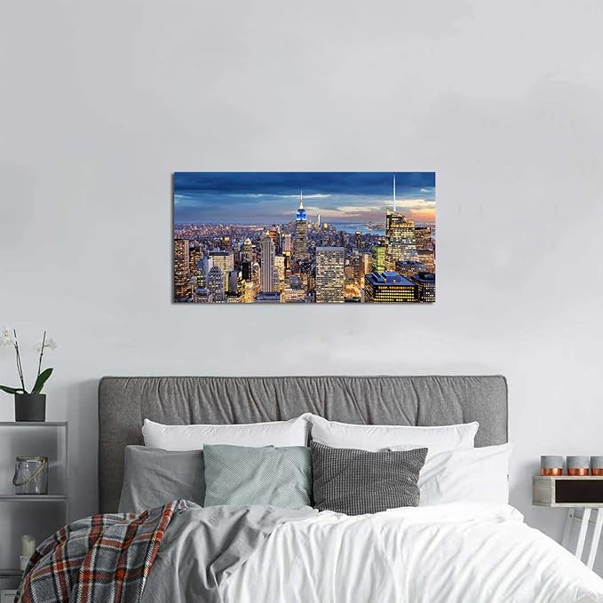 New York City Wall Art NYC Skyline Pictures Wall Decor - Image 6