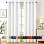 MIULEE Blackout Curtains for Bedroom Living Room 2 Panels, Thermal Insulated by MIULEE