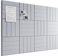 Bumusty Large Cork Board Alternative-48 x 36" Felt Bulletin Board Tiles by BUMUSTY