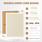 Double-Sided Large Cork Board - Image 6