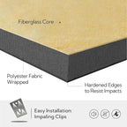 Olanglab Sound Acoustic Panels 2 Pack, Large Sound Proof Panels - Image 5