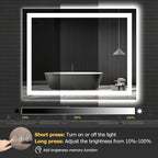 Hivone 40X32 LED Bathroom Mirror - Image 5