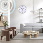 Atomic Analog Wall Clock, 14Inch Radio Controlled Sets Automatically Wall Clock - Image 7