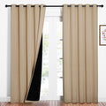 NICETOWN Living Room Completely Shaded Draperies, Privacy Protection & Noise by NICETOWN