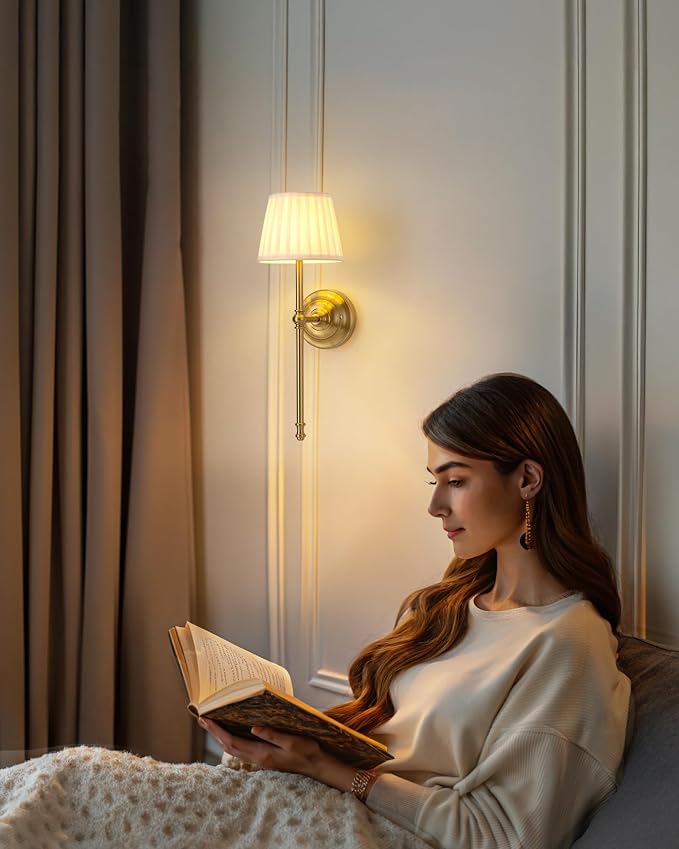 KDG Cordless Wall Sconces Set of 2, Small Wireless 5200mAh Rechargeable Battery - Image 9