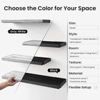 BAYKA Wall Shelves for Bedroom Decor, Floating Wall Shelves for Living Room - Image 8