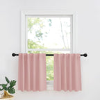 RYB HOME Short Blackout Curtains 36 inches Length by RYBHOME