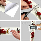 HOMETITUTE Wallpaper Border Peel and Stick Decorative Wall Trim Self Adhesive - Image 8