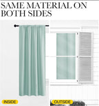 NICETOWN RV Blackout Curtains for Camper Windows, Aqua Blue, Short Blackout - Image 5