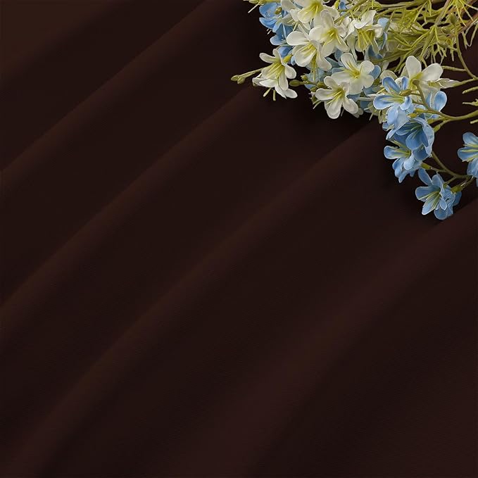CUCRAF Blackout Curtains 63 inch Length 2 Panels Set, Rod Pocket Room Darkening - Image 7