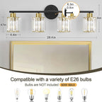 Crystal Bathroom Light Fixtures, Bathroom Lighting Fixtures Over Mirror - Image 2