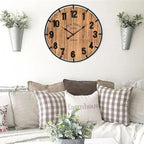 EMAX HOME Large Old Town Farmhouse Wall Clock 20 Inches - Image 5
