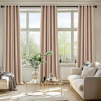 MIULEE Blackout Curtains for Bedroom Living Room 2 Panels, Thermal Insulated - Image 6
