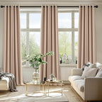 MIULEE Blackout Curtains for Bedroom Living Room 2 Panels, Thermal Insulated - Image 6