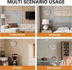 8 Inch Modern Wall Clocks Battery Operated - Image 8