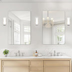USHOWER 2-Pack Frameless Bathroom Mirrors - Image 7