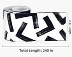 FLFK Black and White Design Wallpaper Border - Image 2
