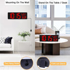 XREXS Large Digital Wall Clock - Image 6