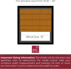 ARLO BLINDS Sheer Bamboo Roman Shades - Image 2