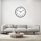 Wall Clocks Battery Operated 12 inch Modern Wall Clock, Silent Non Ticking Wall - Image 7