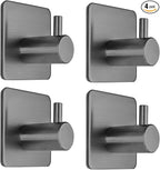 Fotosnow Adhesive Hooks Towel Hanger Wall Hooks by Fotosnow