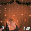 YOLIGHT Wishing Ball Curtain Lights 200 LED Window Curtain String Lights by Yolight
