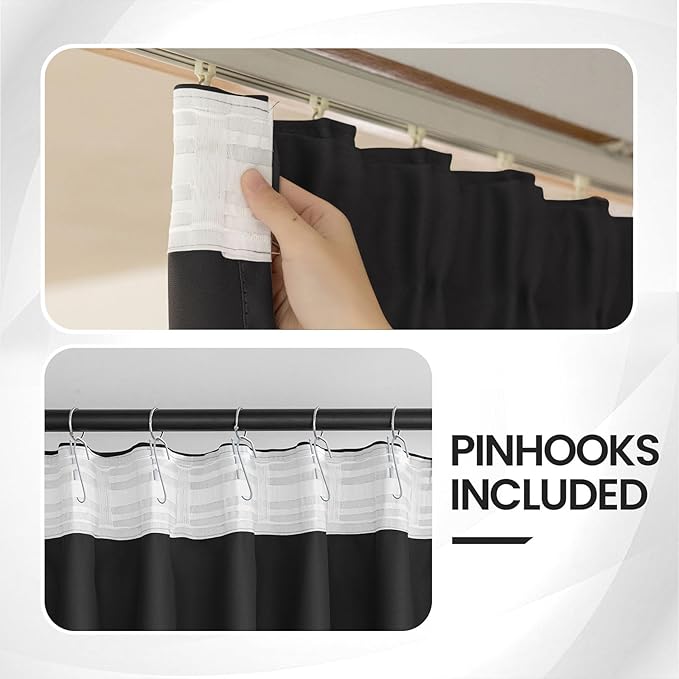 Home Theater Curtains Room Separator, Room Divider Curtains - Image 3