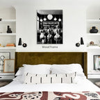 Vintage Black and White Framed Wall Art Trendy Women Drink Cocktail Posters - Image 6