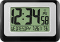 La Crosse Technology W88631 Digital Atomic Black Wall Clock by LaCrosseTechnology