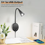 SANKEDOU Wall Mounted Reading Light, Bedside Headboard Lights - Image 2