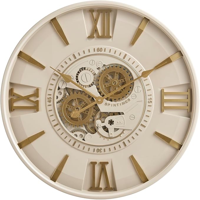 CLXEAST Mid Century Minimalist Modern Wall Clocks, 24 Inch Wall Clock - Image 2