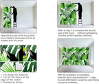 Tropical Green Botanical Leaf Wallpaper Bedroom Plant Mural Room Decor Living - Image 6